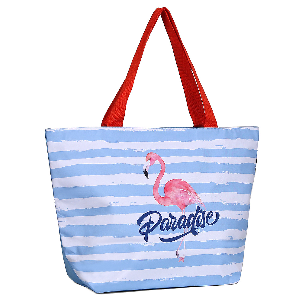 HCB14-14 FABRETTI Сумка женская полиэстер (Голубой/58*40*20/полиэстер)