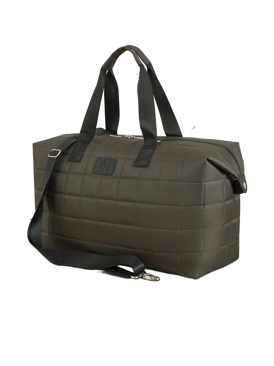 501-70405 Сумка дорожная хаки+квадраты(текстиль) (хаки/текстиль/KATY NIKOLAEVA)