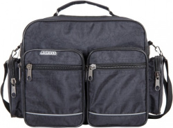 016/ж GARANT Деловая сумка  (Черный/32*26*15/полиэстер/GARANT)