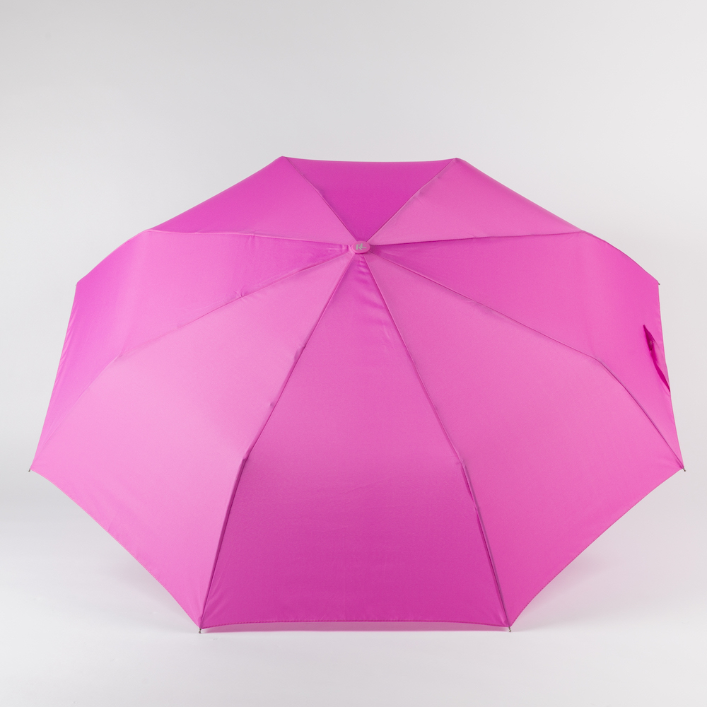 RX-43910 зонт, женский, 3 слож, полный автомат, однотонный (однотонный/8-58/эпонж/Russian Look)