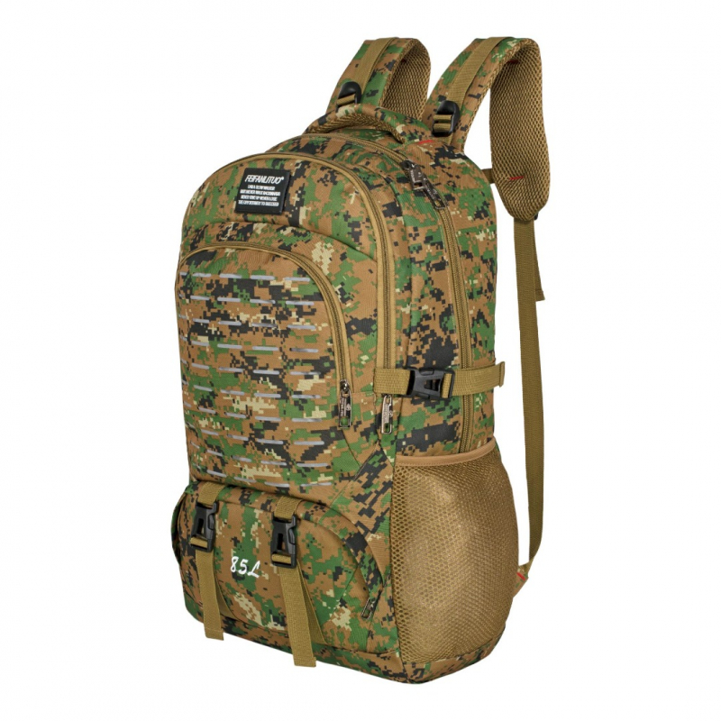 1863-4кф Рюкзак MERLIN  (Хаки/35*65*23/полиэстер/52 литра/MERLIN)