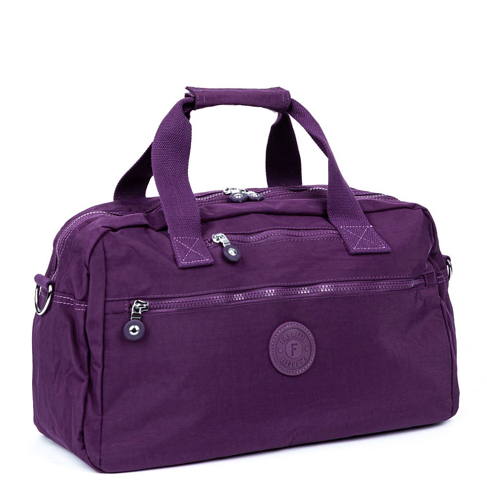 8046-42 FABRETTI  Сумка 100% полиэстер (Фиолетовый/43*27*19/полиэстер/FABRETTI)