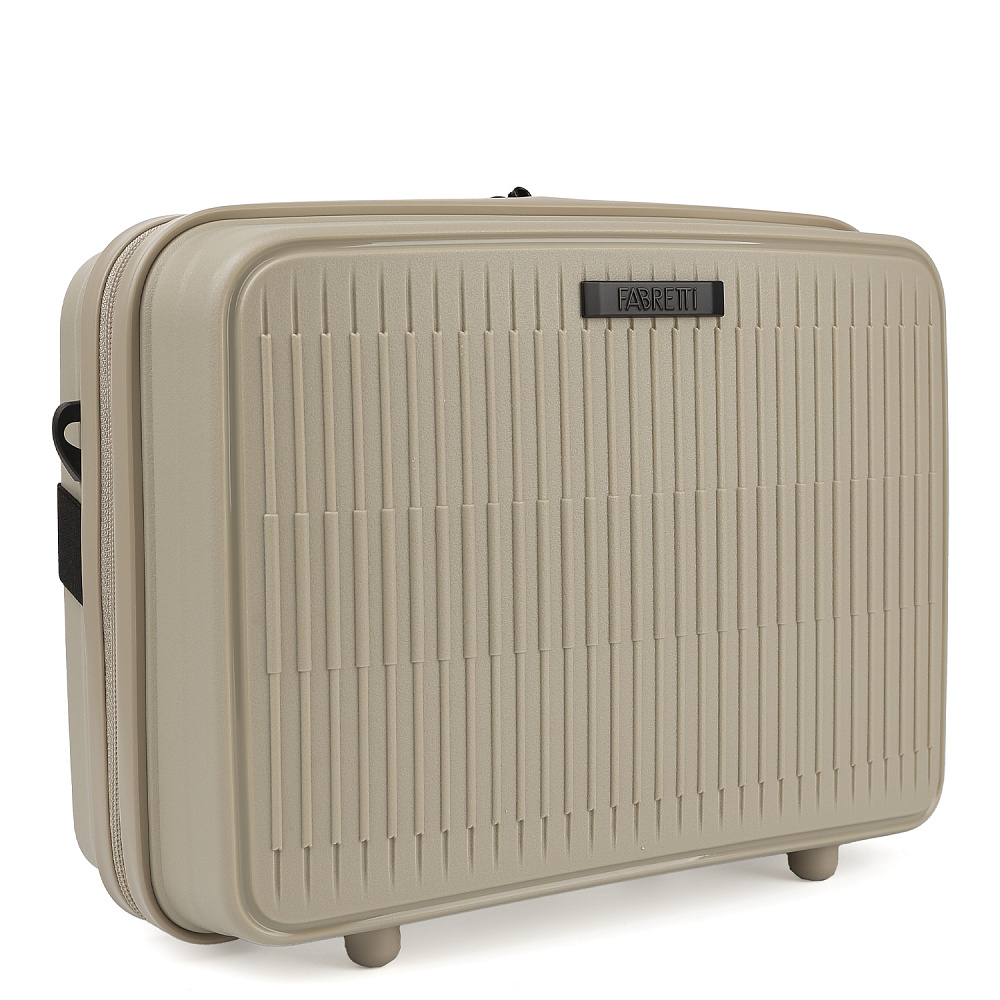 EN1040-13 FABRETTI Бьюти-кейс 100% полипропилен (бежевый/35*28*17/полипропилен/FABRETTI)