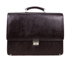0376-04 Портфель натуральная кожа KARYA (Коричневый/37*28*7/натуральная кожа/KARYA)