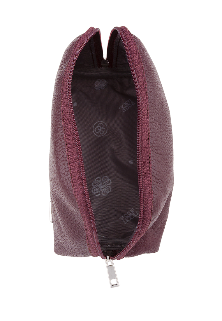 77563 Косметичка ПРЕТТИ CHERRY кожа флотер бордо (Бордовый/натуральная кожа/Esse)