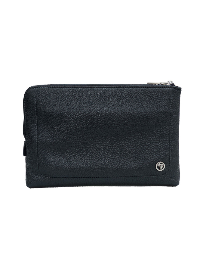 102-33474-1 Сумка мужская кожа (Пеллекон) (черный/27*18*2/натуральная кожа/PELLECON)