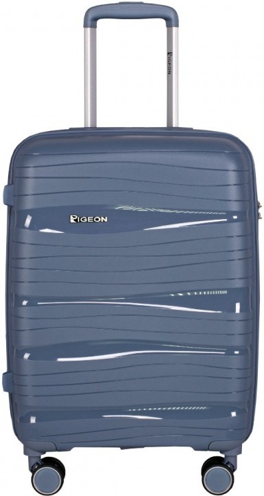 PP-801 Чемодан серый L (Серый/45*68*27/полипропилен/L/4,0 кг/Across)