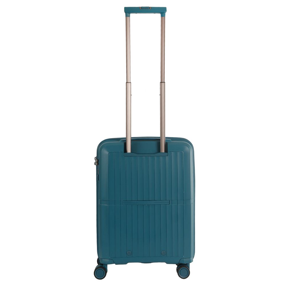 EN9550-20-11 FABRETTI Чемодан 4-х колесный 100% полипропилен (Зелёный/40*54*21/полипропилен/S/FABRETTI)