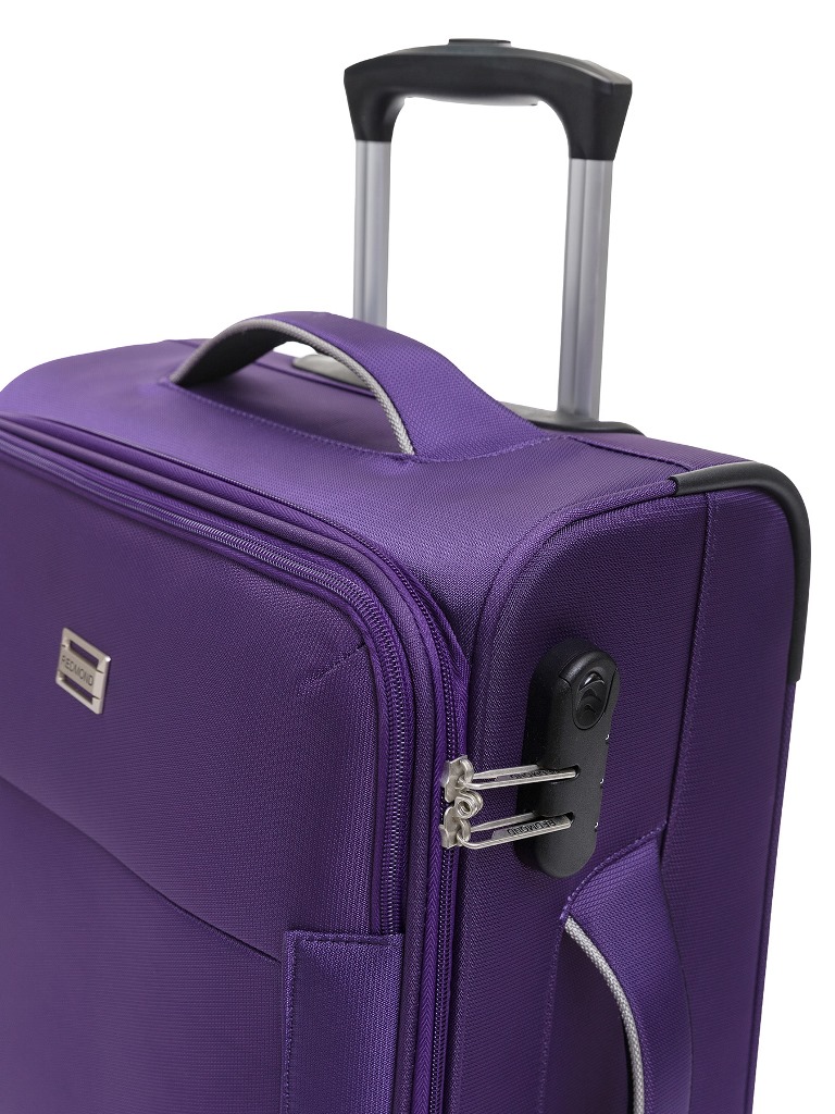 SR06L20PU Чемодан REDMOND 100% НЕЙЛОН (Фиолетовый/55*36*24/нейлон/S/Redmond)