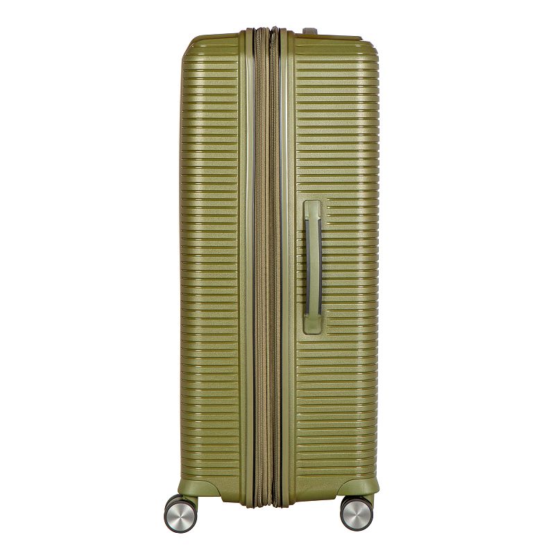 GM19006W28 deep lichen green Чемодан-тележка Verage (зелёный/51*77*31/полипропилен/L/4,4 кг/Verage)