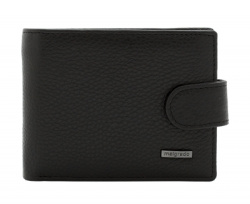 32001-3-5001D Black Портмоне (Malgrado) (черный/11*8*1,5/натуральная кожа/Malgrado)