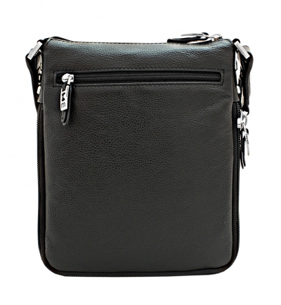 BR10-539C1836 black Сумка мужская Malgrado (черный/28*24*2/4/натуральная кожа/Malgrado)