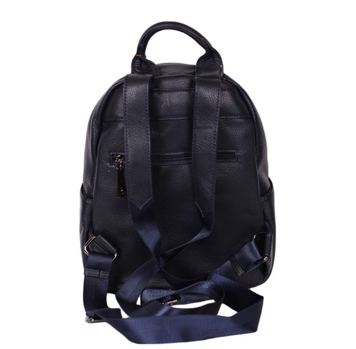 186К Рюкзак женский натуральная кожа (синий) (Синий/26*30*10/натуральная кожа/Redmond)