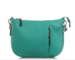 909К Сумка женская натуральная кожа (L green) (Зелёный/натуральная кожа)