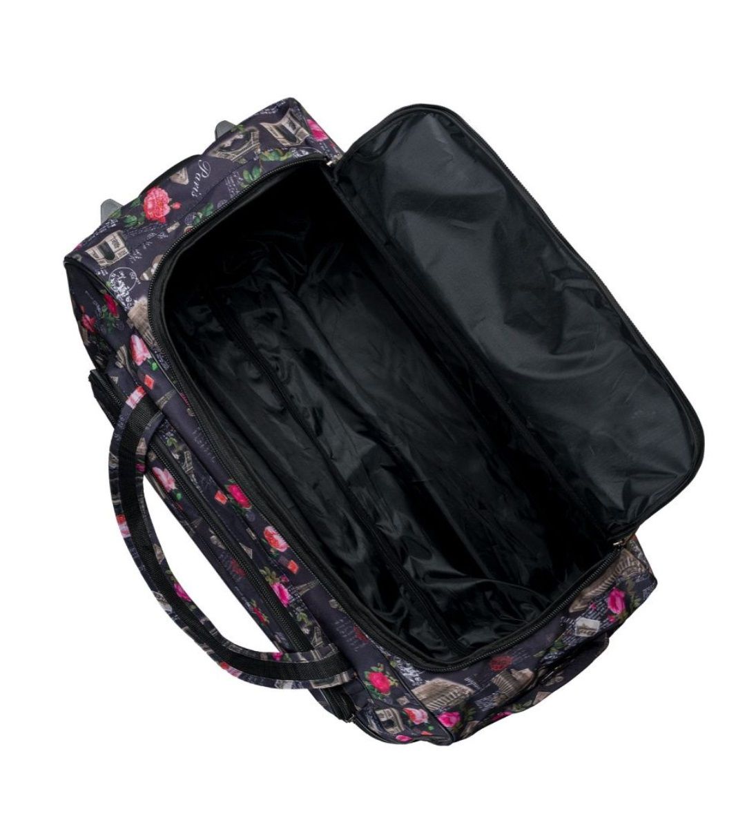 М-5801 Сумка на колесах дизайн париж (фиолетовый/74*41*38/полиэстер/NTL Continent)