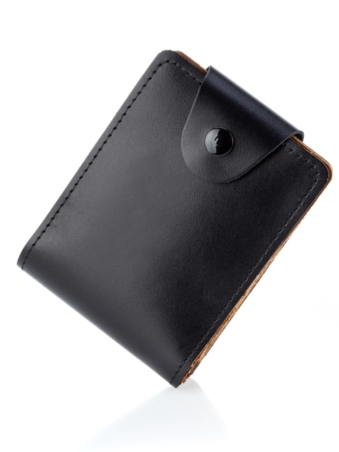 11111PM ПОРТМОНЕ НАТ. КОЖА (чёрный) (Черный/12,5*8,5*1/натуральная кожа)