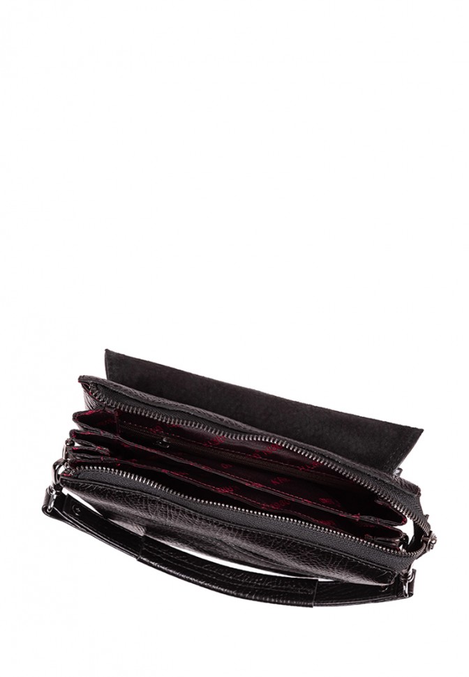 0542-03 Сумка мужская KARYA (Черный/22*26*8/натуральная кожа)