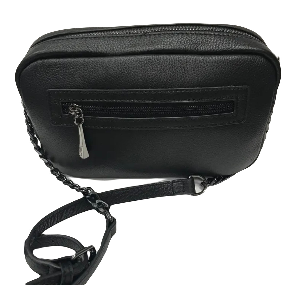 8341К Сумка женская натуральная кожа черный (Черный/25*16*7/натуральная кожа/Redmond)