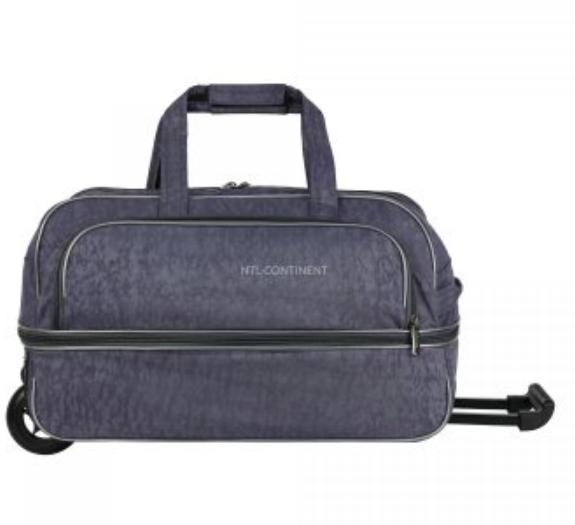 М-118 Сумка на колёсах St-wash серый (Серый/50*32*30/полиэстер/NTL Continent)