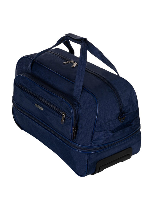 М-16 Сумка на колесах катионик синий (Синий/49*32*28/катионик/NTL Continent)