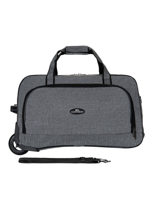 М-18 Сумка на колёсах катионик серый (Серый/50*29*28/катионик/NTL Continent)