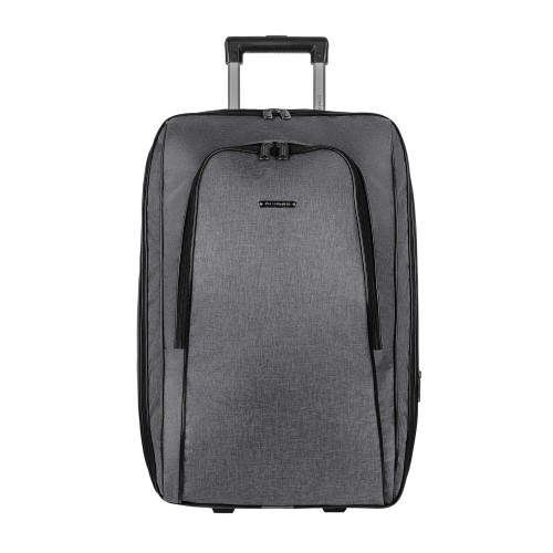М-7622-1 Сумка на колёсах катионик серый (серый/33*54*31/катионик/NTL Continent)