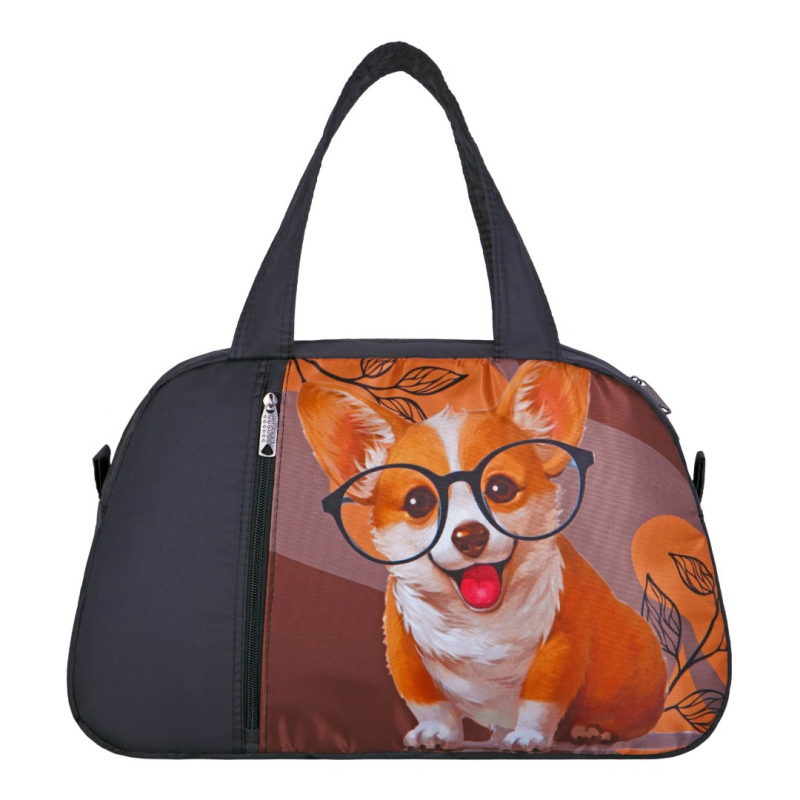 FM-10 Спортивная сумка ACROSS  (Черный/41*26*16/полиэстер/Across)