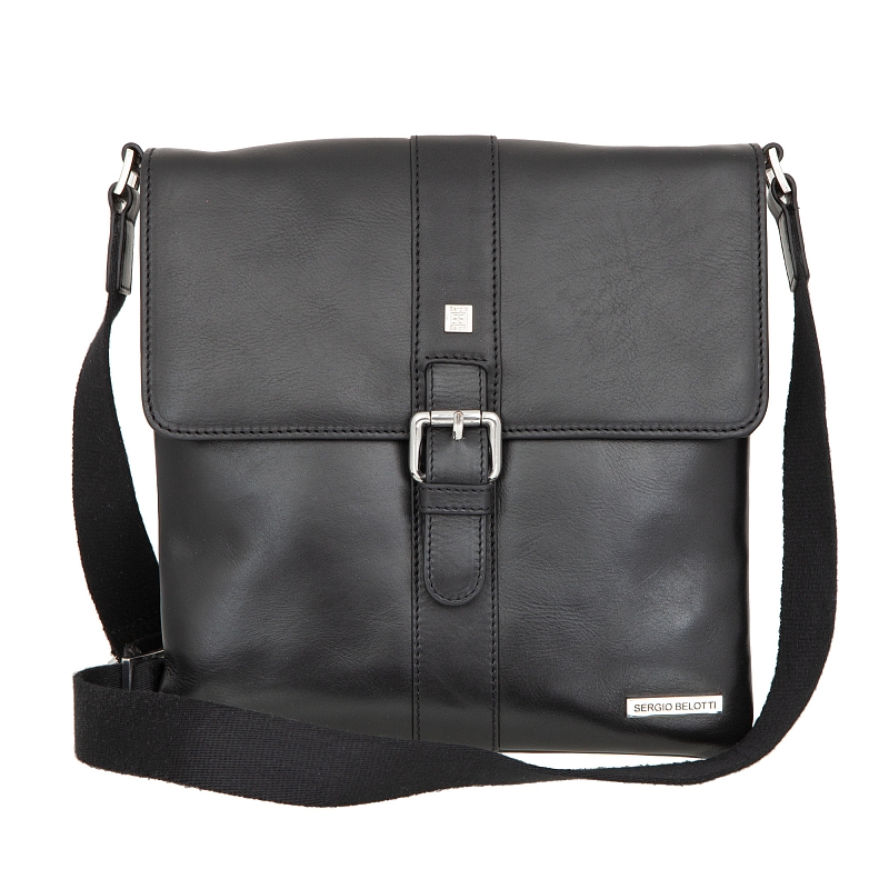 9622-25 VT (Genoa black) Планшет Sergio Belotti  (черный/25*24*5/натуральная кожа/Sergio Belotti)