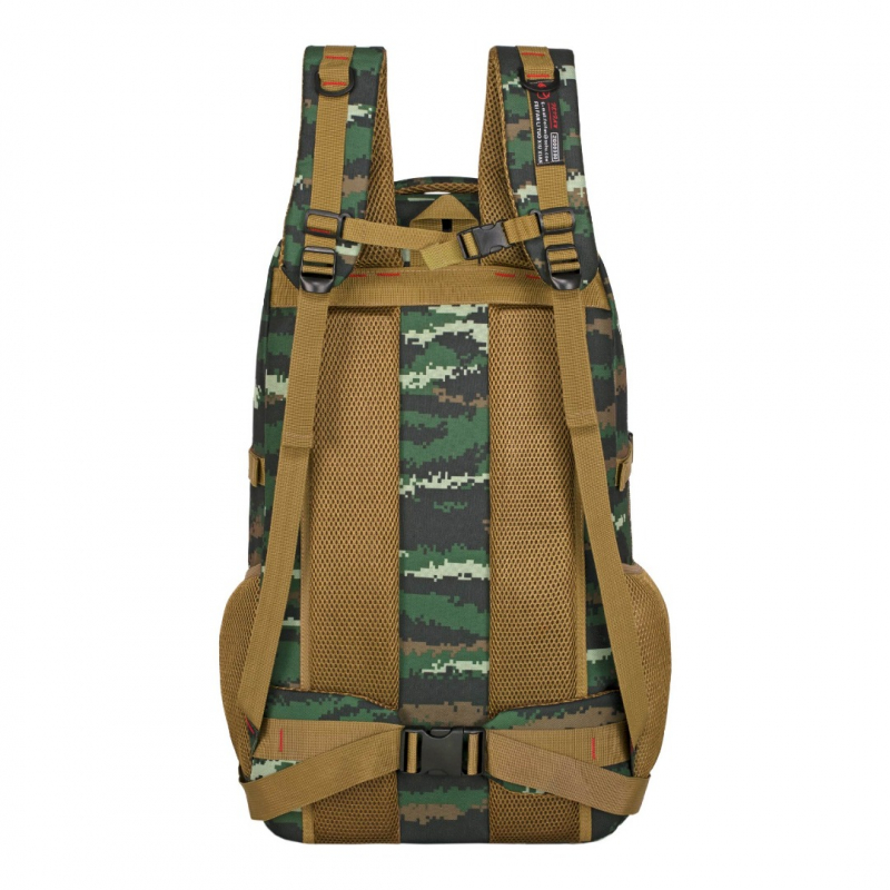 1863-5кф Рюкзак MERLIN  (Хаки/35*65*23/полиэстер/52 литра/MERLIN)