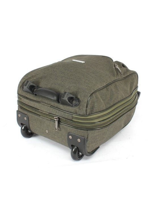 М-7314 Сумка на колесах катионик хаки (Хаки/38*29*22/полиэстер)