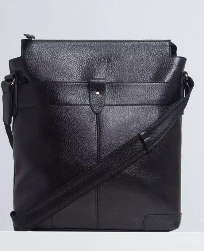 1609LN Сумка мужская Черный (Черный/26*33*7/натуральная кожа/Richet)