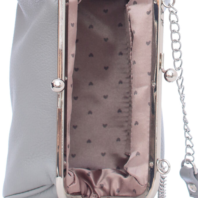 2740LN Сумка женская (Серый) (Серый/20*15*10/натуральная кожа)