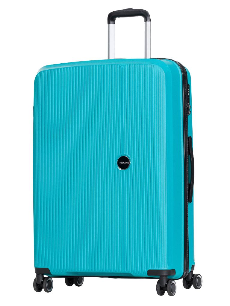 PP0728BL Чемодан REDMOND полипропилен (Бирюзовый/51*76*30/полипропилен/L/Redmond)