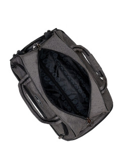 М-118 Сумка на колесах катионик серый (Серый/50*32*30/катионик/NTL Continent)