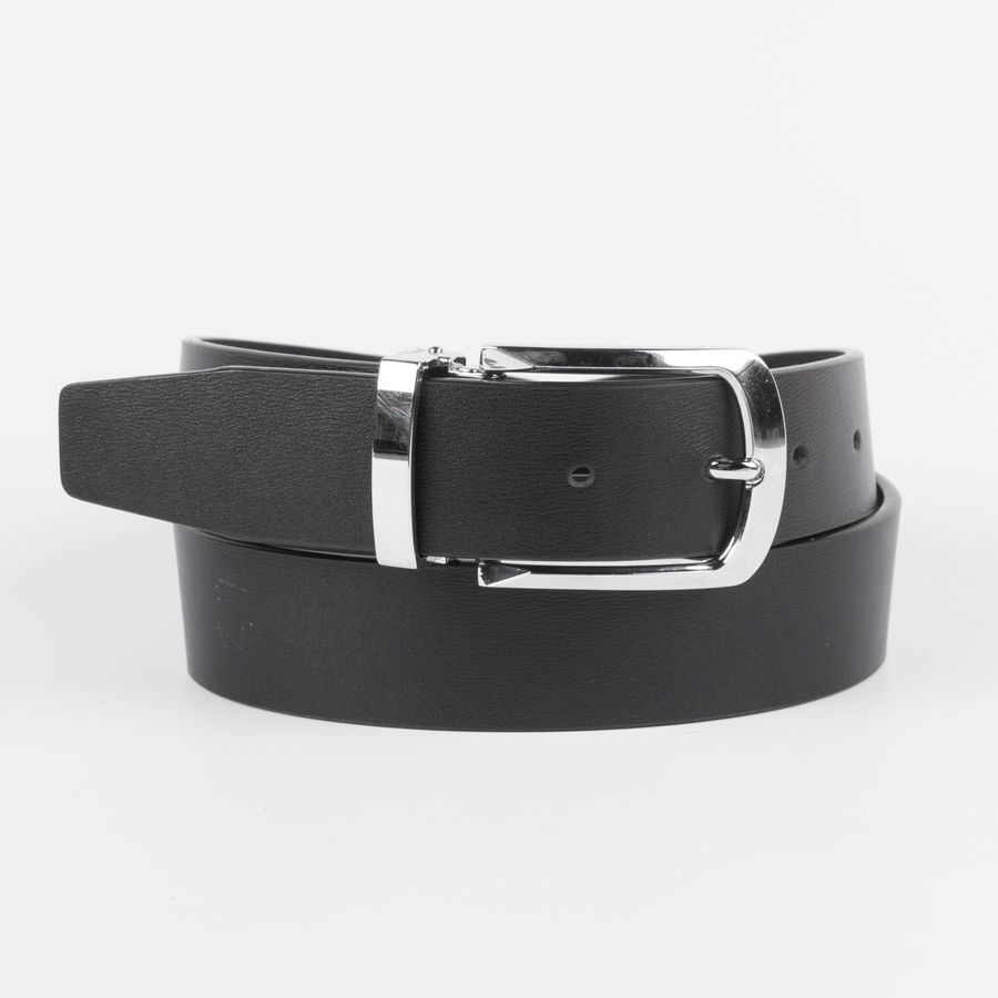 MLJJ3557-01 Ремень мужской Jonas Hanway (черный) (Черный/3,4*110-130/натуральная кожа/Jonas Hanway)