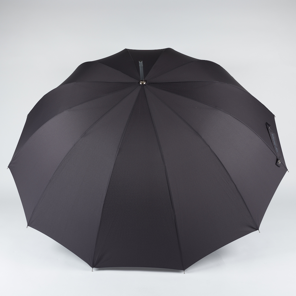 RX-41821 Зонт женский, трость, полуавтомат (однотонный/12-65/эпонж/Russian Look)