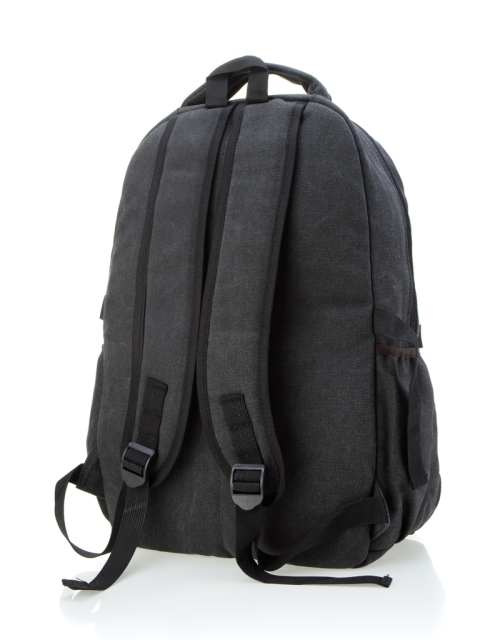 8011 РЮКЗАК ТКАНЬ (чёрный) (Черный/текстиль/Redmond)