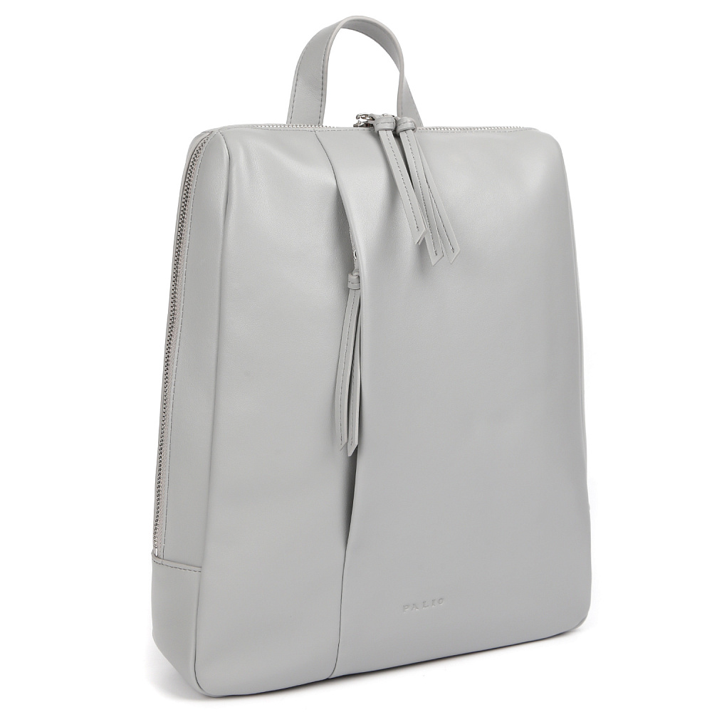 16564-024 Palio Рюкзак жен. нат. кожа (Серый/28*37*8/натуральная кожа/Palio)