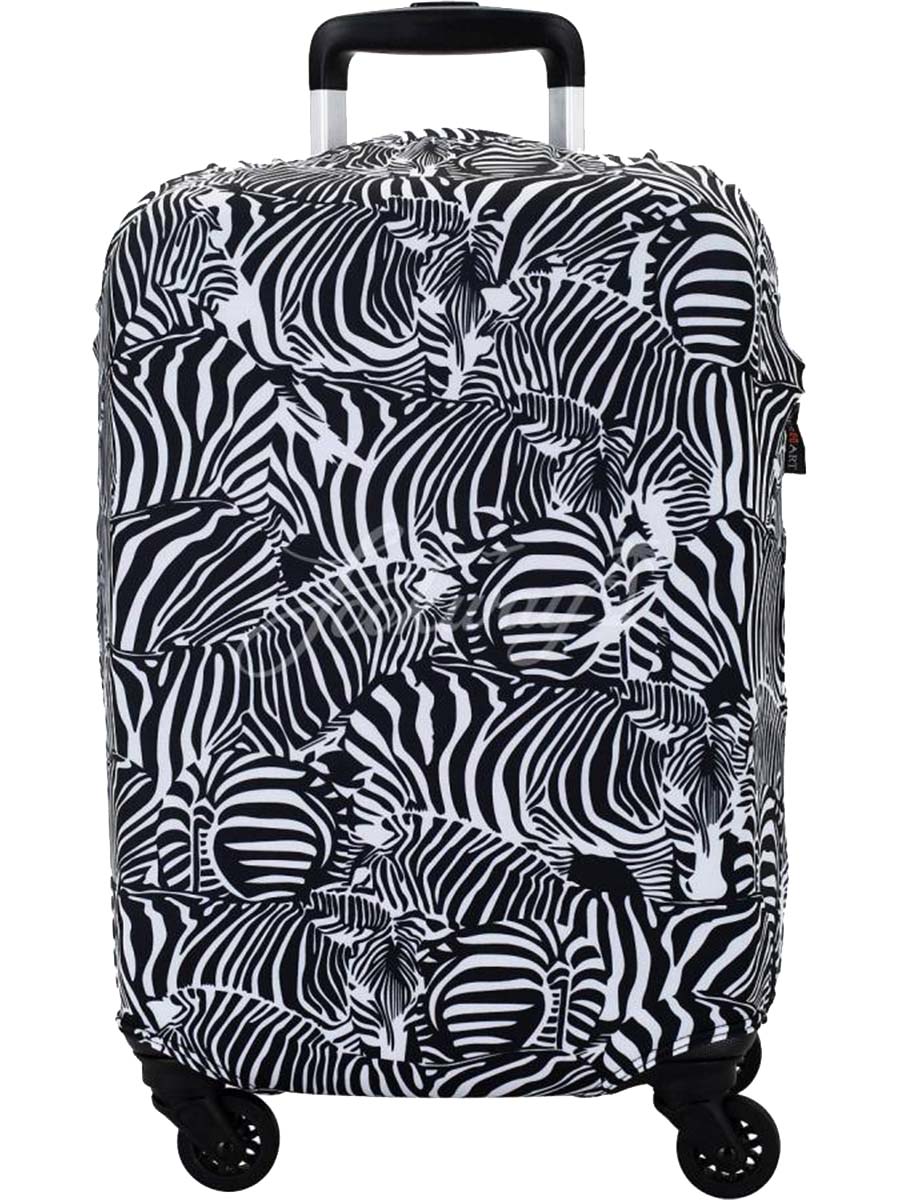 EBH597-S Чехол для чемоданов Zebra print (мультиколор/S/полиэстер/Eberhart)