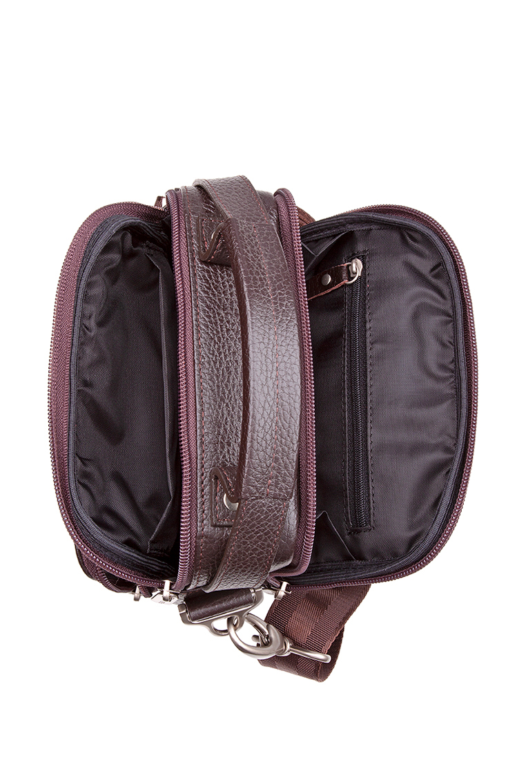 49039 Сумка FELIX MINI DENVER кожа шоколад (Коричневый/15*19*5/натуральная кожа/R.Blake)