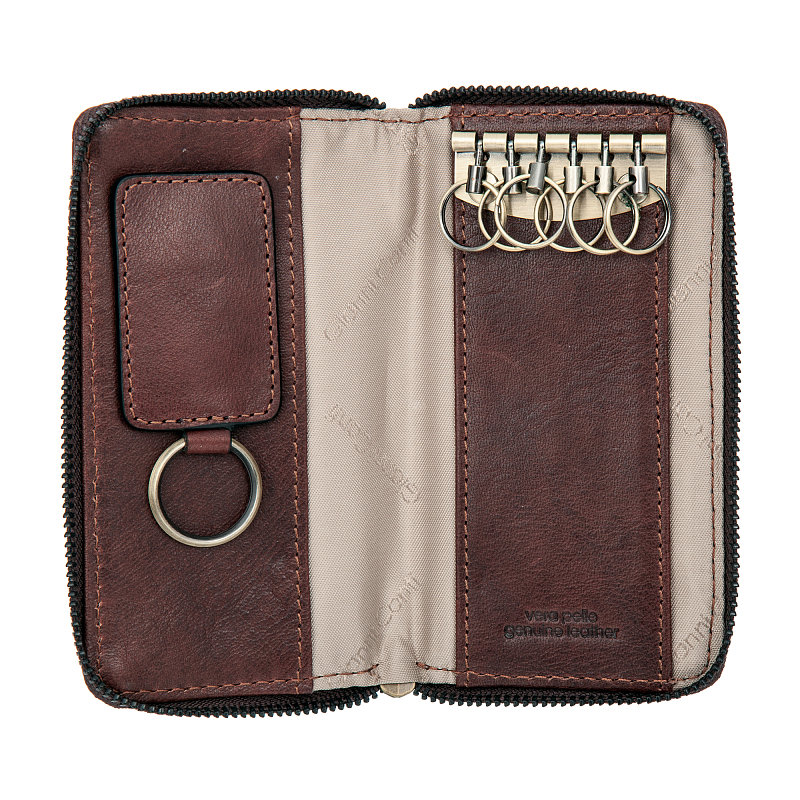 919725 (dark brown) Ключница Gianni Conti (Коричневый)