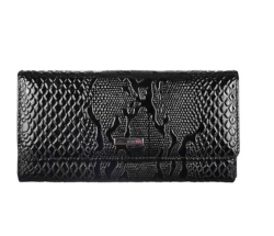 1194-013 Портмоне натуральная кожа KARYA (Черный/20*10*3/натуральная кожа/KARYA)