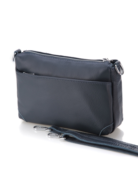 8371BL Сумка женская натуральная кожа синий (Синий/27*20*9/натуральная кожа/Redmond)