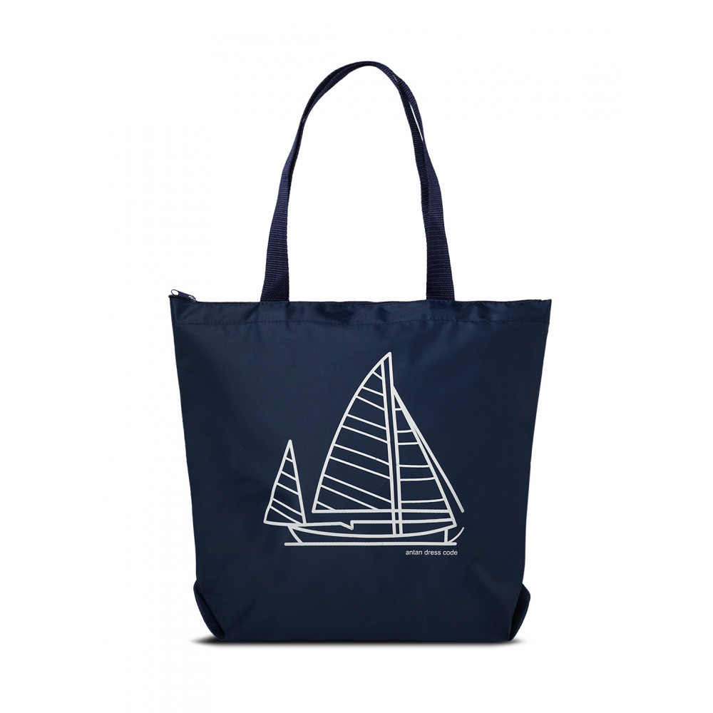 1-111 Сумка молодёжная (Паруса/синий) (Синий/36*43*12/текстиль/ANTAN)