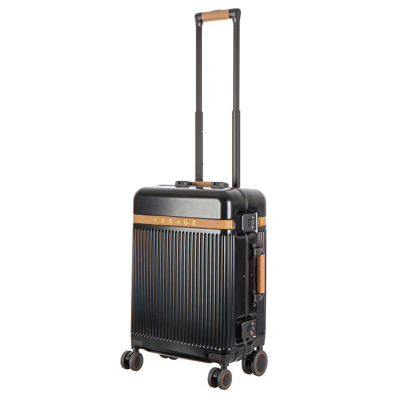 GM20076W19 (black) Чемодан-тележка Verage (Черный/поликарбонат + ABS/S/Verage)
