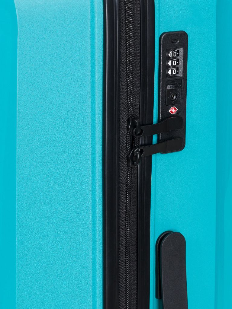 PP0728BL Чемодан REDMOND полипропилен (Бирюзовый/51*76*30/полипропилен/L/Redmond)