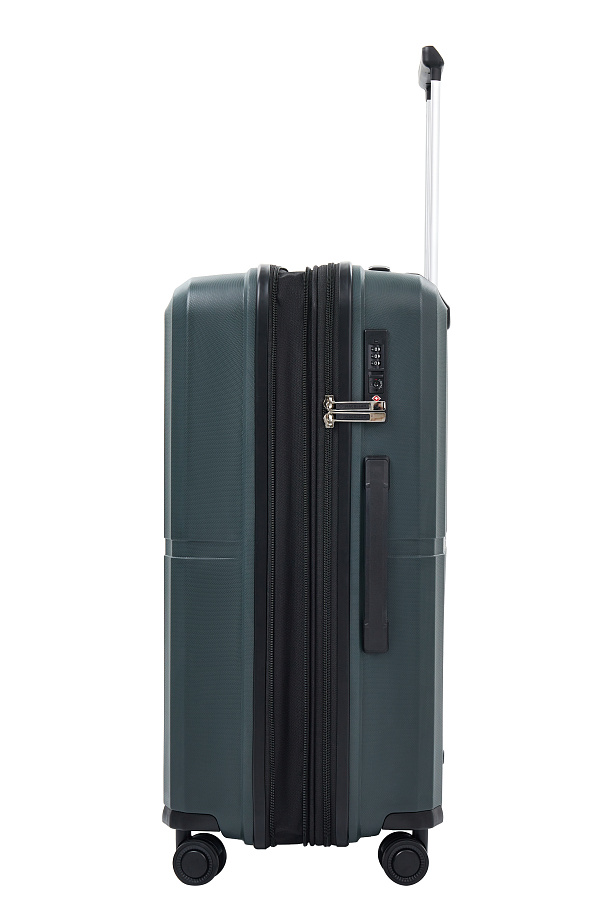 VOCIERMAG4GRYM Чемодан 4-х колесный (Серый/47*66*29/полипропилен/M/3,3 кг/Magellan)