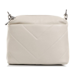 8298К Сумка женская натуральная кожа (milk) (Бежевый/натуральная кожа/Redmond)