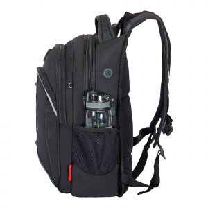 M21-137-18 Рюкзак Merlin  (Черный/26*41*15/полиэстер/MERLIN)