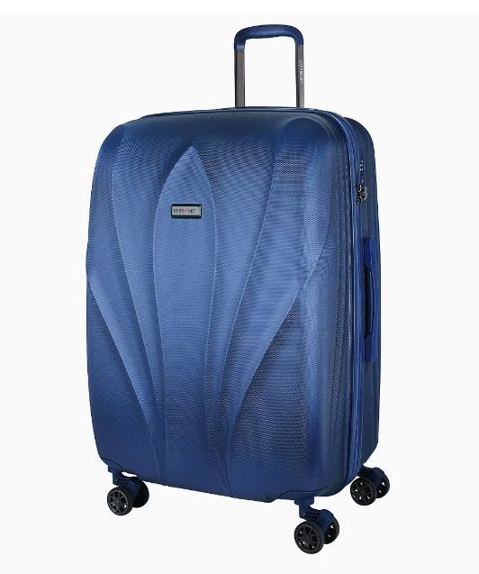 03L-011-428 Чемодан 4-х колесный (Синий/52*78*35/40/поликарбонат/L/4,2 кг)